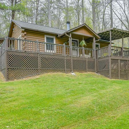 Smoky Mountain Cozy Cove Cabin Deck And Fire Pit! Cosby Екстериор снимка