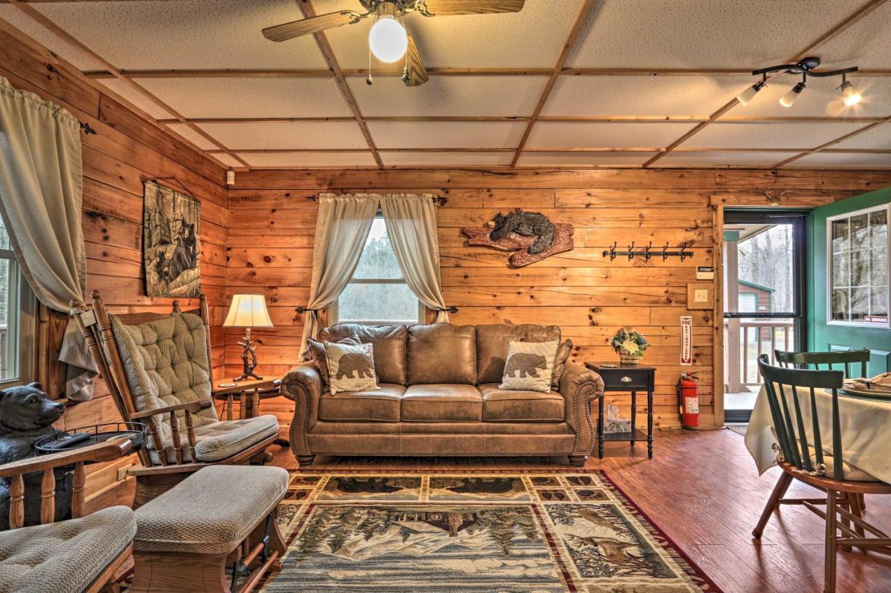 Smoky Mountain Cozy Cove Cabin Deck And Fire Pit! Cosby Екстериор снимка